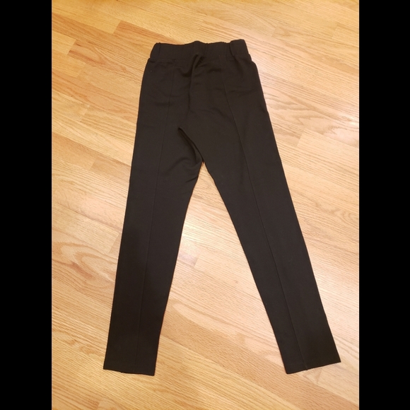 Bar III Black Pull-On Ponte Leggings - Picture 3 of 9